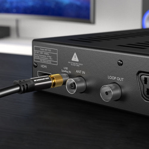 High-Performance RG-6 Quad Shield Coaxial Cable for High-Speed Internet