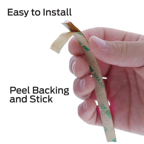 50ft RGB Remote Control Peel-and-Stick Installation LED Light Strip