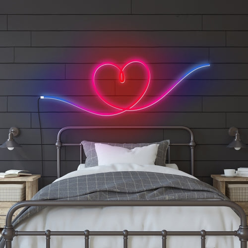 Smart 16.4 Ft Neon Outdoor LED Light Strip, RGB+IC Wi-Fi LED Rope Light, Water Resistant