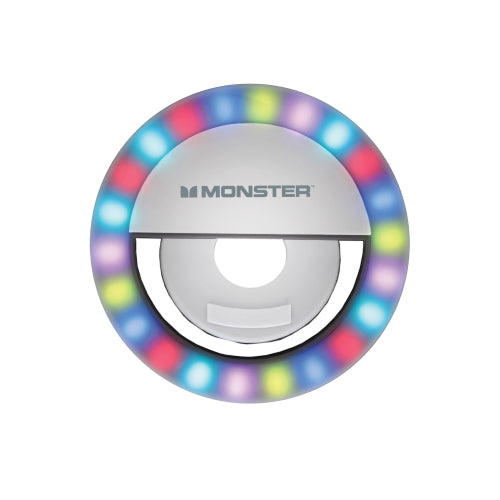 Selfie Light Clip, For Smartphones/Laptops/Tablets, 15 Color Modes