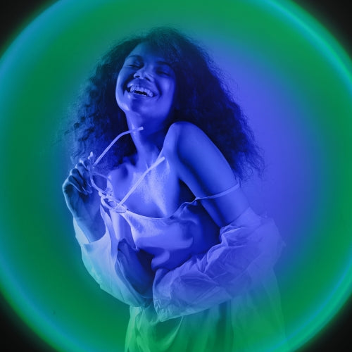 Sunset Selfie Lamp Light, Multi-color LED Lights, TikTok, Smartphone Mount