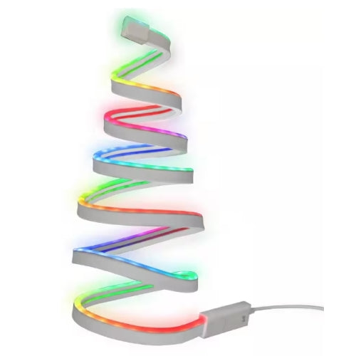 2pk 6.5ft Custom Neon Flex LED Light Strip and 3D Memory Wire Core, Shapes-it and Build Words