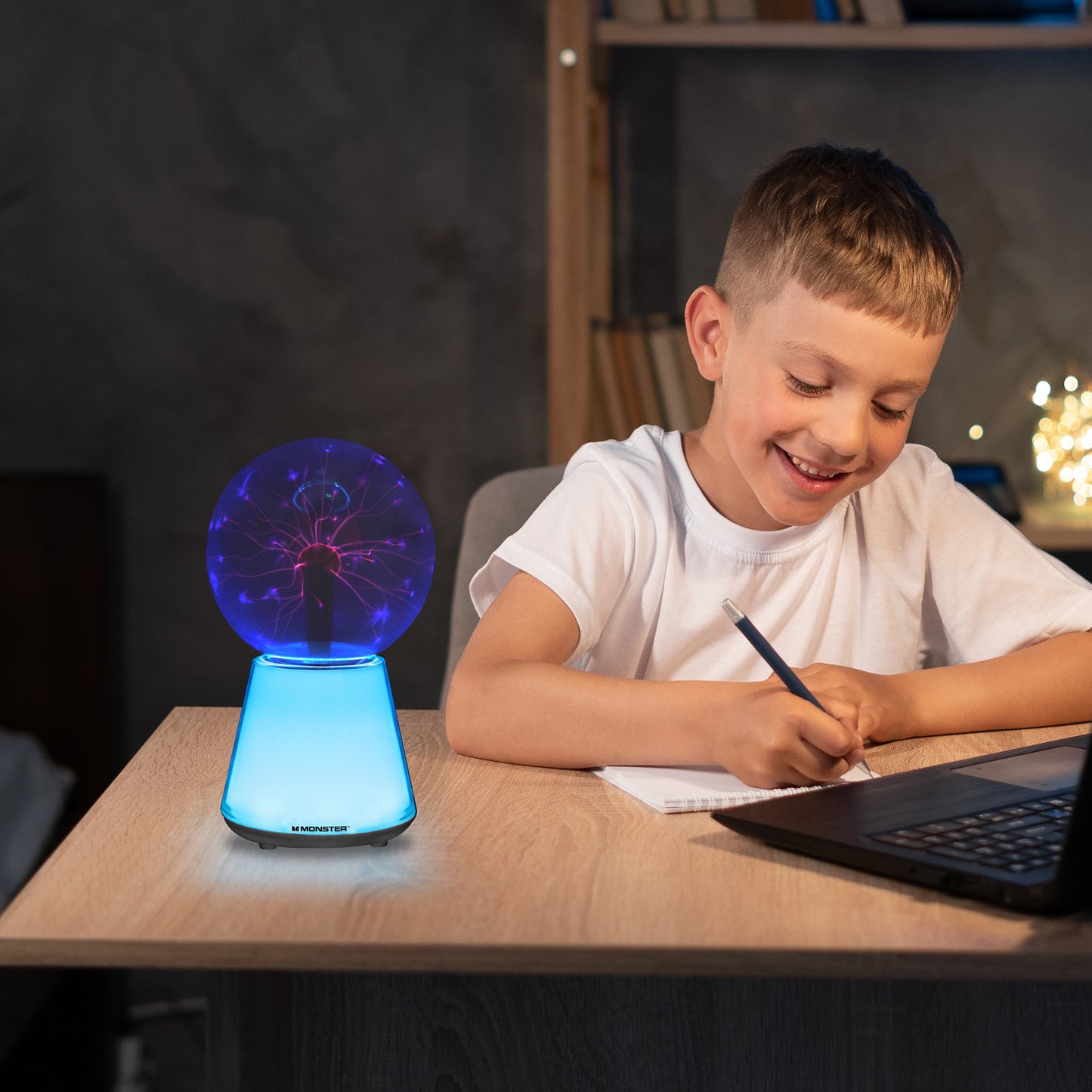 5.5" Plasma Sphere Multicolor Base, Timer Mode, Control Electrostatic Flow with Touch