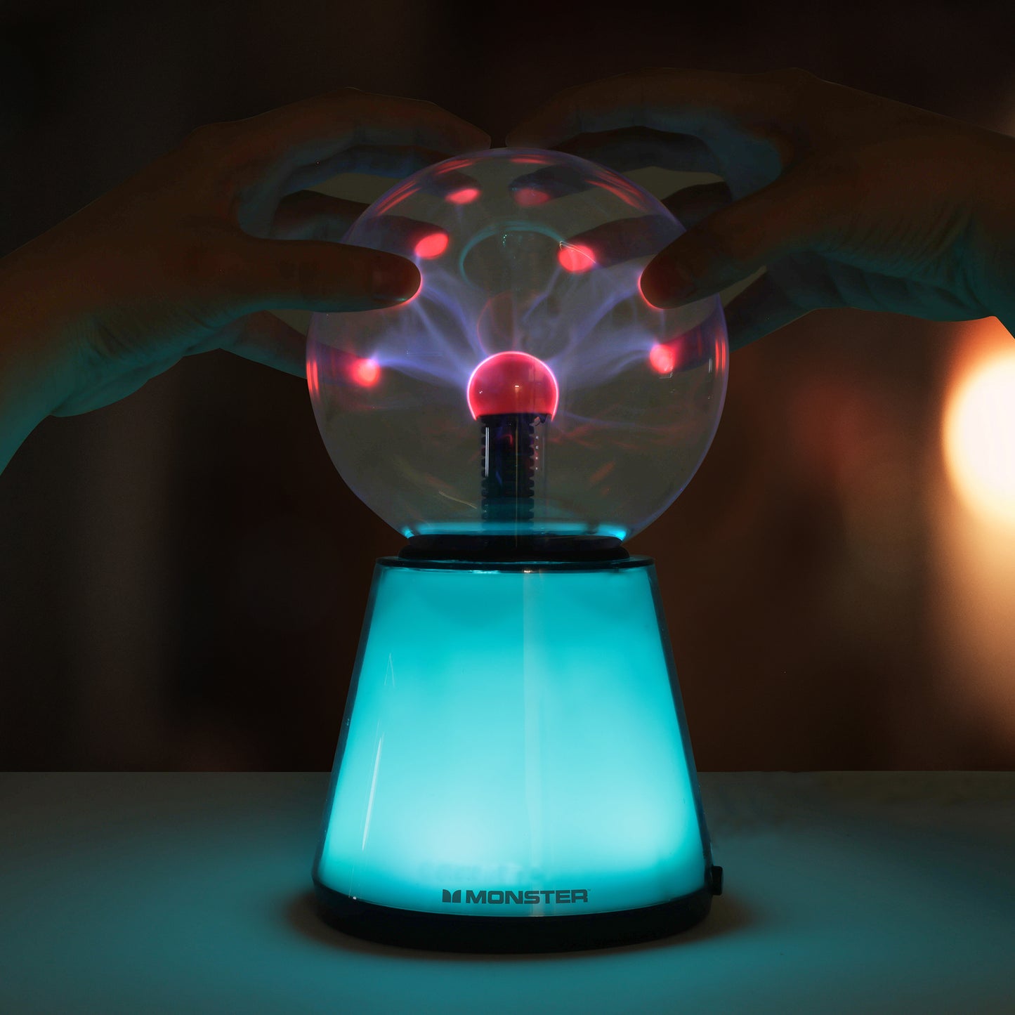 5.5" Plasma Sphere Multicolor Base, Timer Mode, Control Electrostatic Flow with Touch