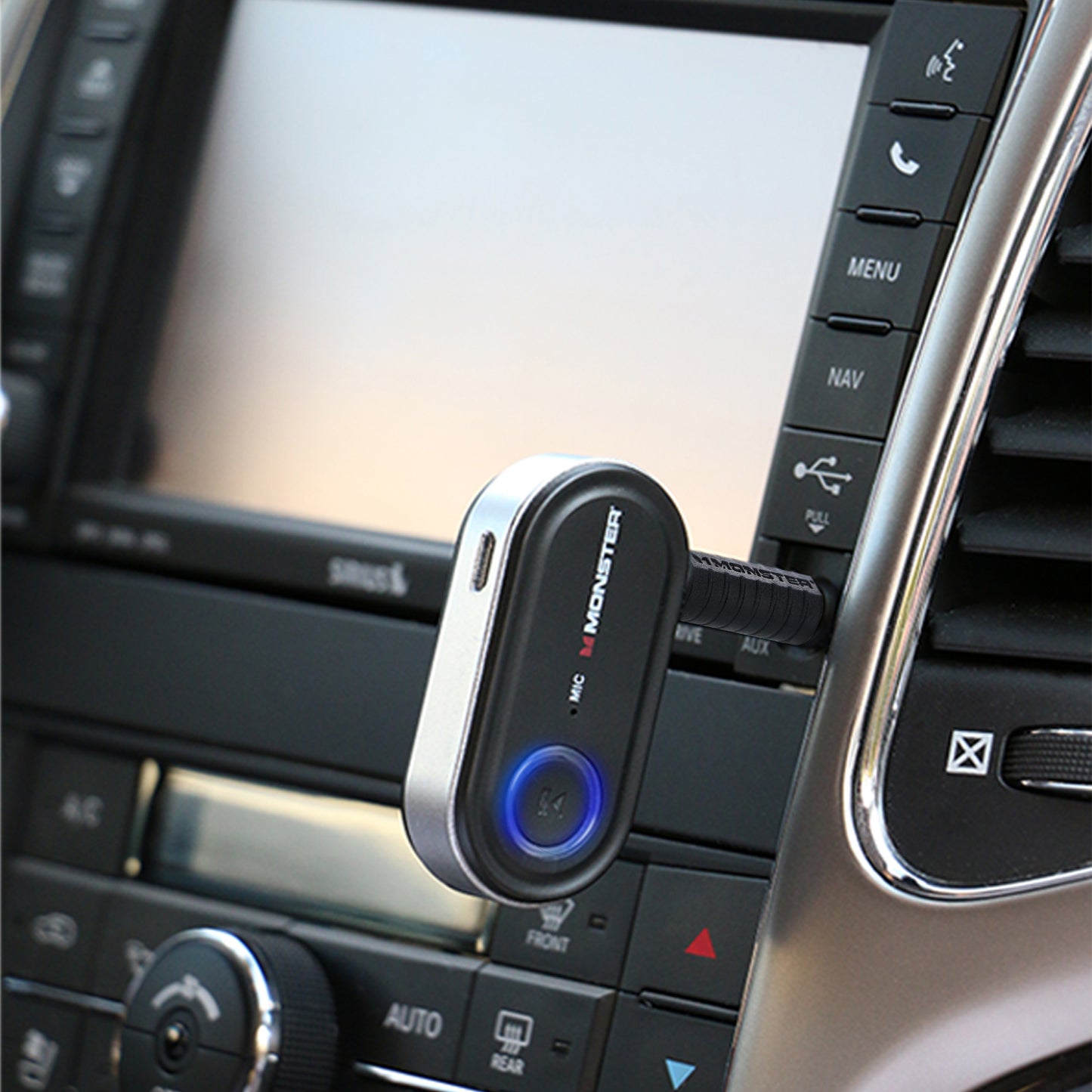 7-Piece Bluetooth Audio Receiver Kit, Great For Car/Home Use