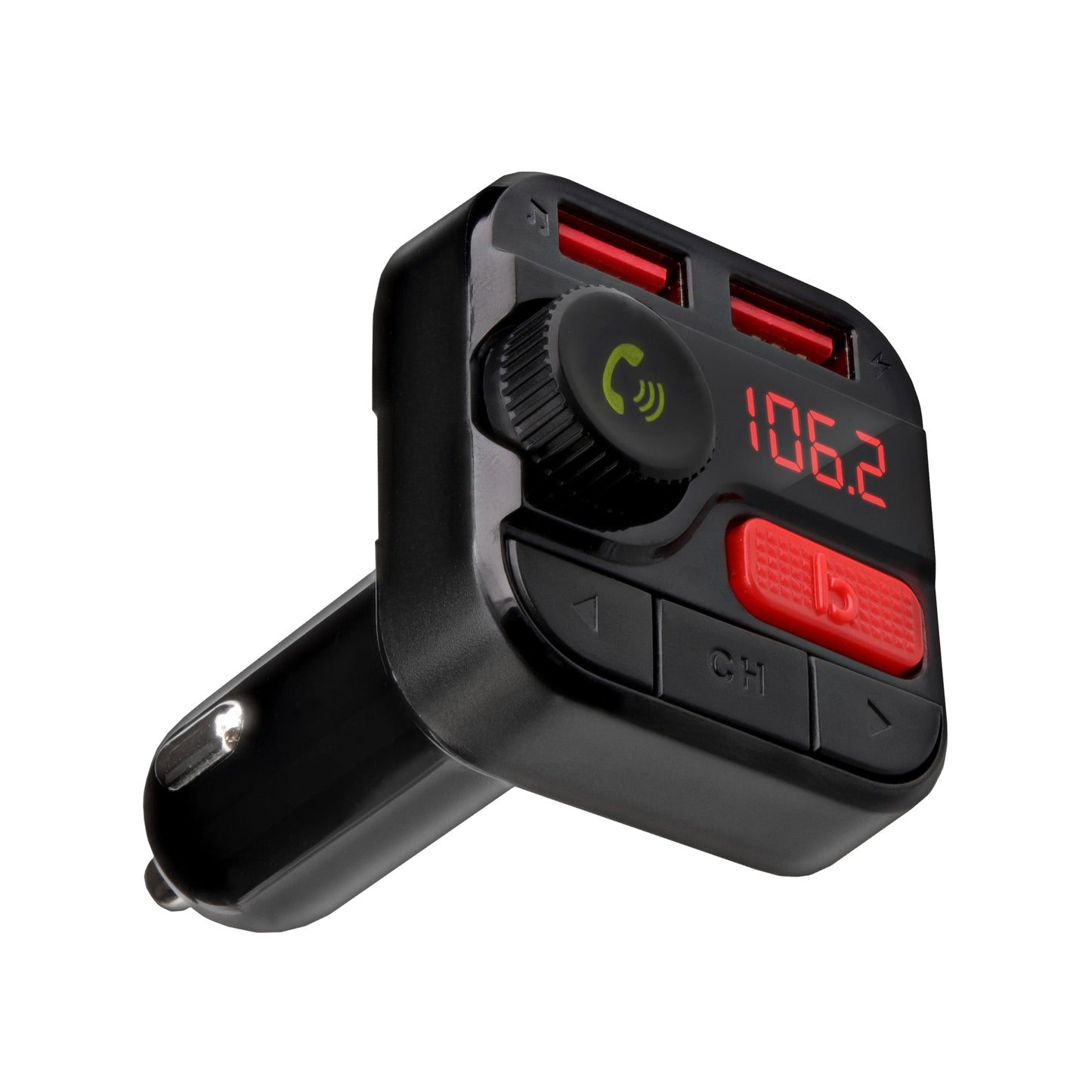 Bluetooth FM Transmitter with 3.4 Amp Charging Ports