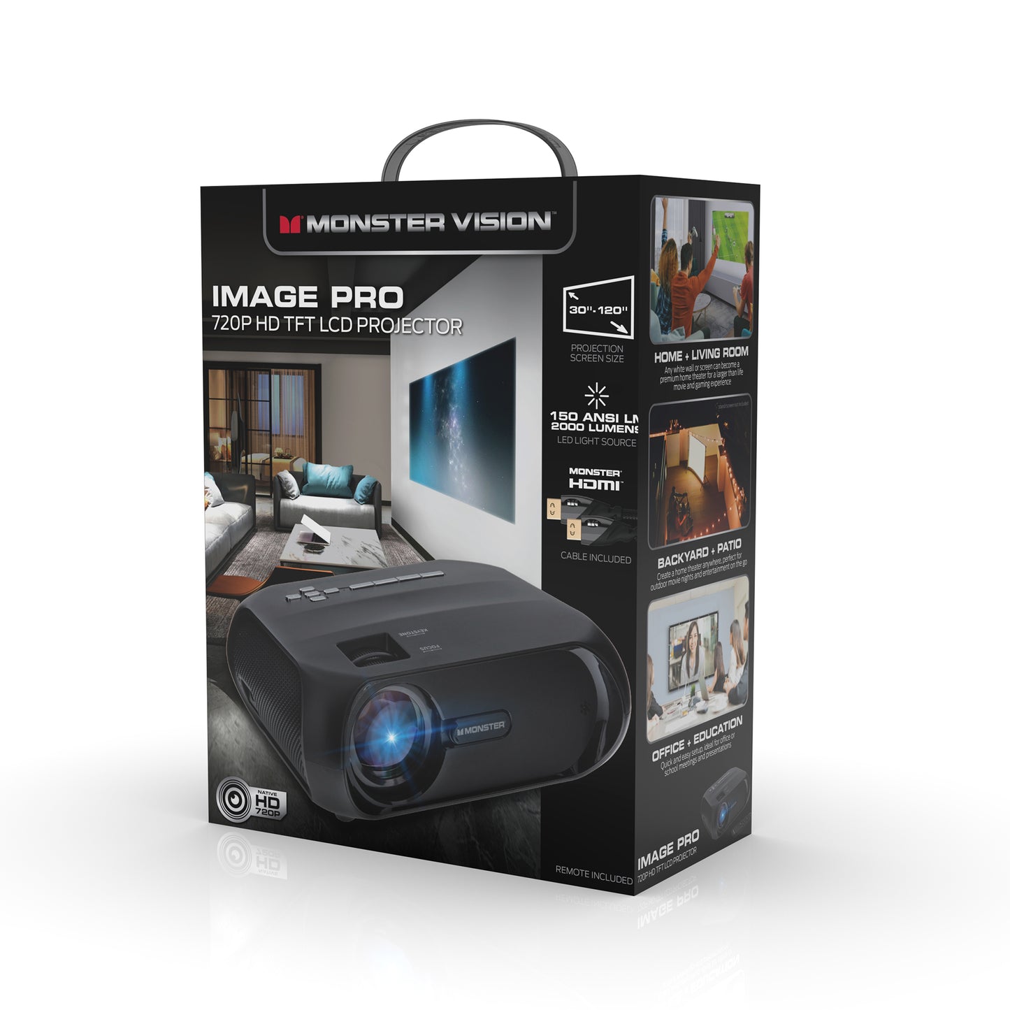 Image Pro 720P HD TFT LCD Projector