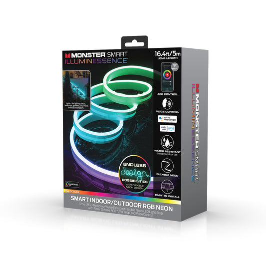 Smart 16.4ft Neon Outdoor Multi-Color LED Light Strip