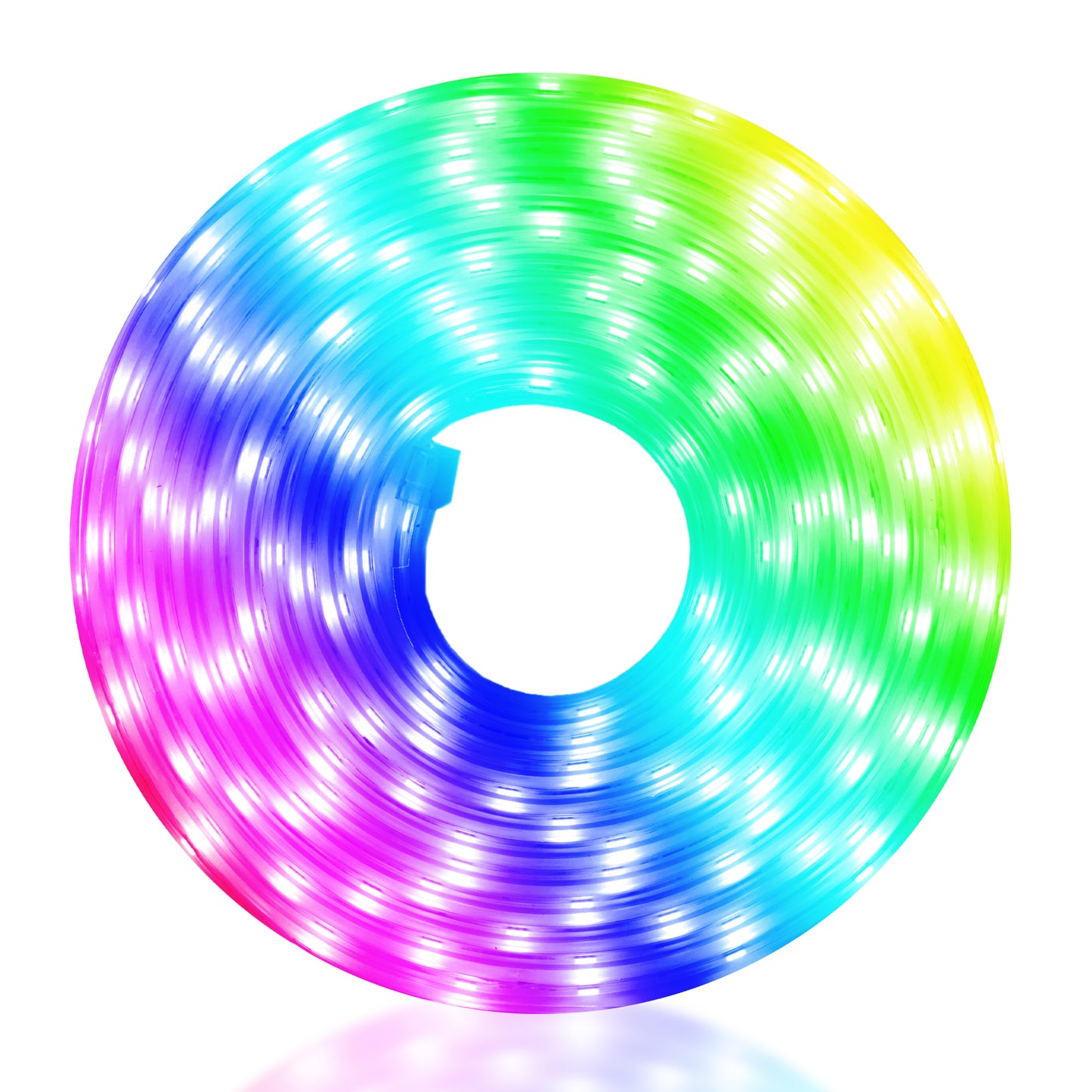 Outdoor 16.4 ft Multi-Color LED Light Strip, Multi-White