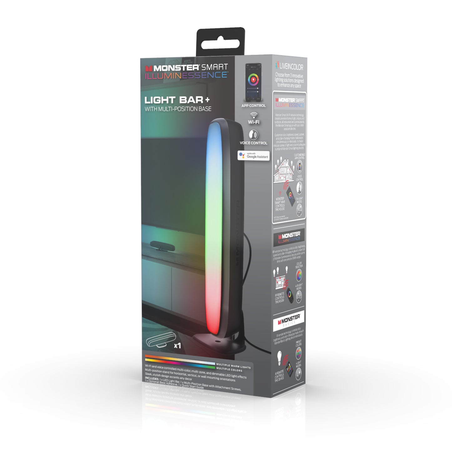 Smart Sound Reactive Multi-Color LED Light Bar
