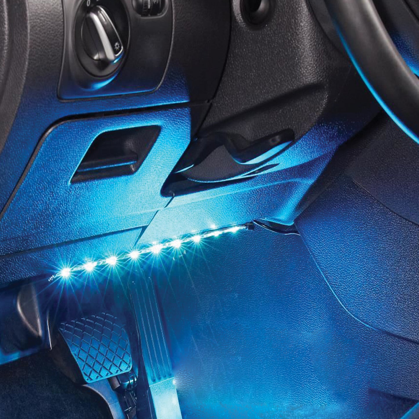 2-Pack Bluetooth Car Interior LED Accent Lights
