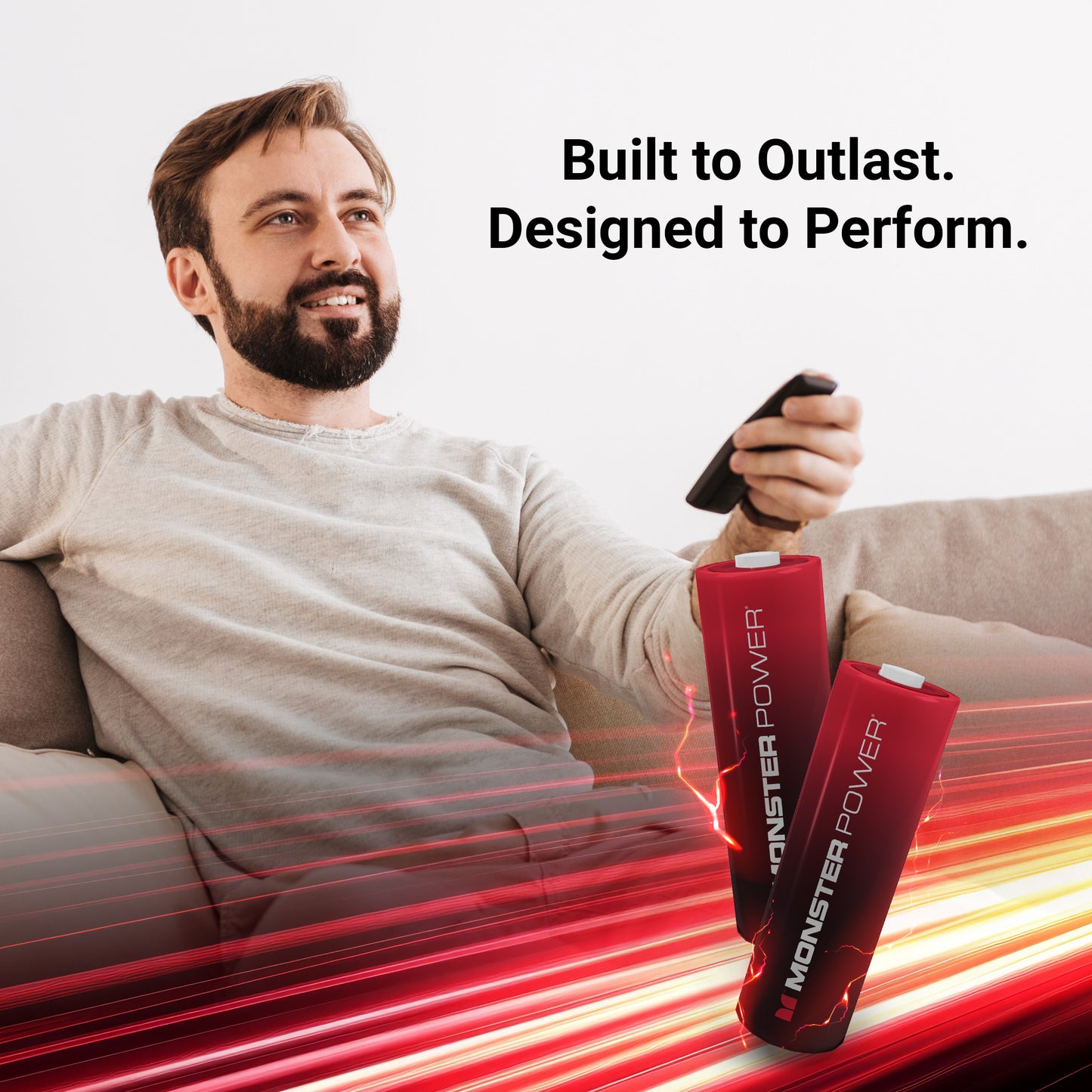 Monster AAA Alkaline Batteries (20-Pack) | 2X Power Boost for High-Drain Devices