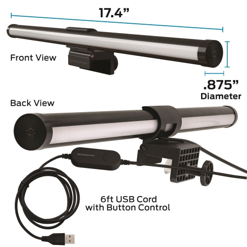 Duo Monitor Light Bar: Reduce Glare, Enhance Comfort, Boost Style, Level Up Your Gaming Atmosphere