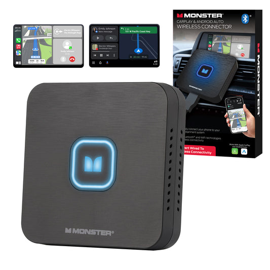 Wireless CarPlay Adapter Compatible with Apple CarPlay & Android Auto