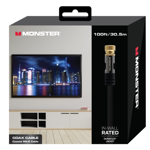 High-Performance RG-6 Quad Shield Coaxial Cable for High-Speed Internet