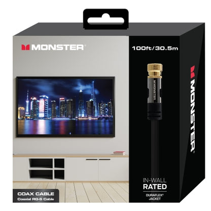 High-Performance RG-6 Quad Shield Coaxial Cable for High-Speed Internet