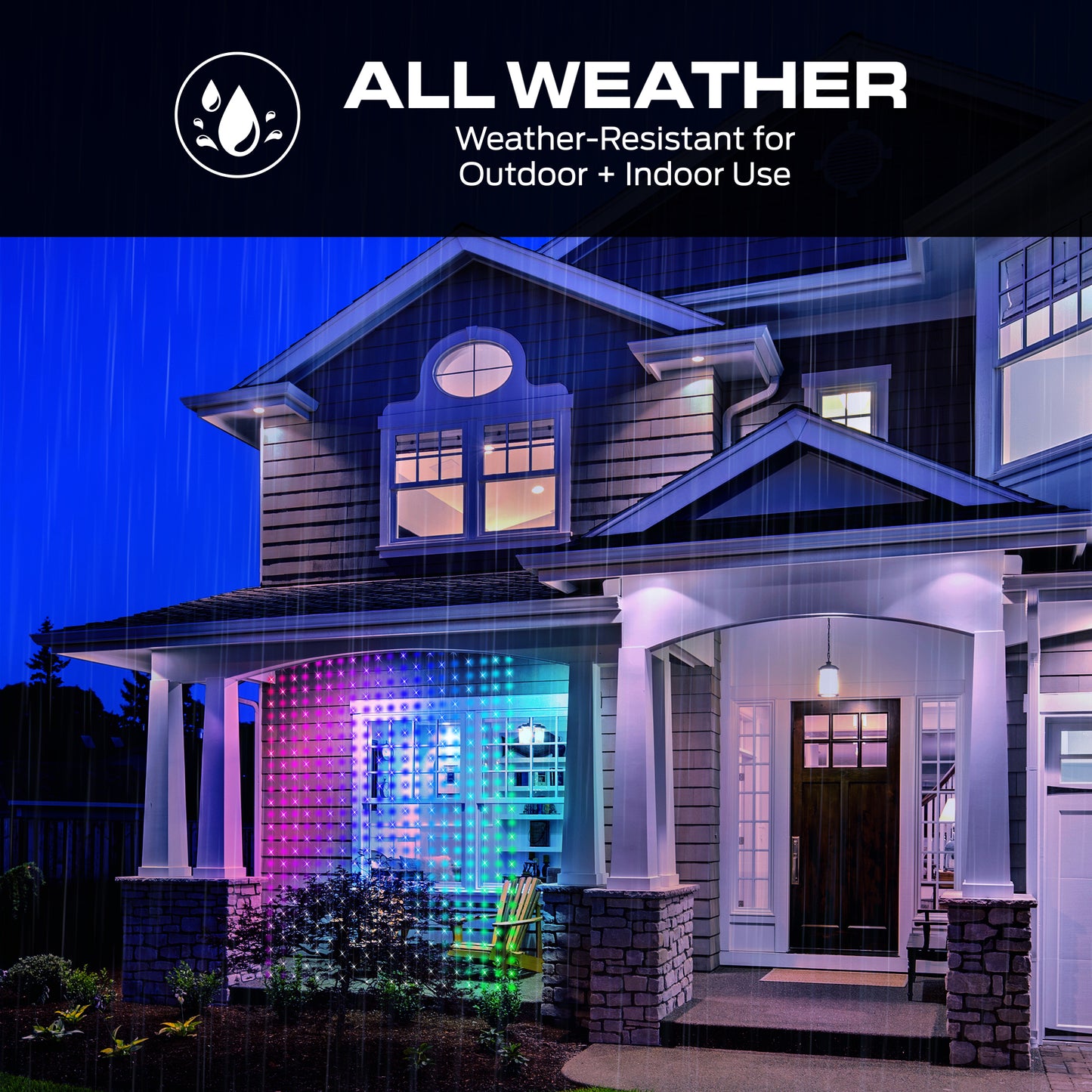 Monster Outdoor Curtain Light