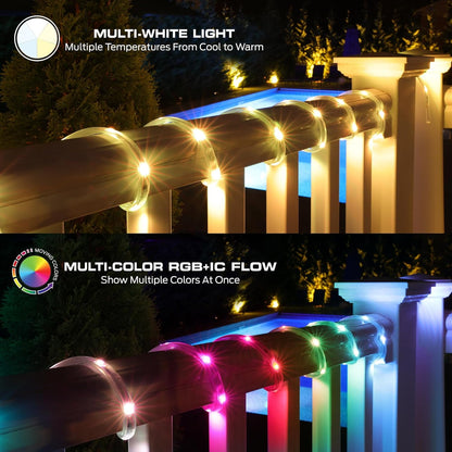 Smart Outdoor Multicolor and Multi-White LED Light Strip
