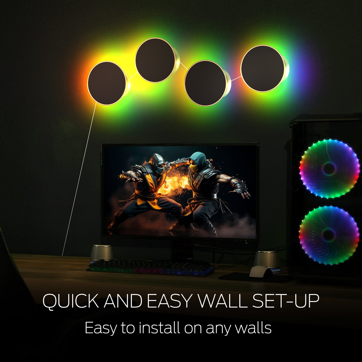 4pc Mushroom String Lights