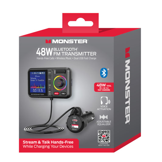 48W - FM Trans with Music EQ