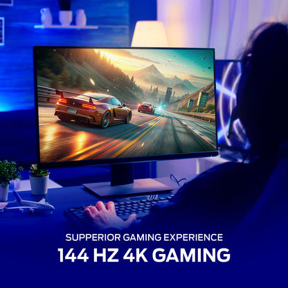 Monster 8K HDMI Cable 2 Pack 10 ft, Ultra High Speed HDMI 2.1 Cords with LED Illuminated Connectors, 48Gbps, 8K 60Hz & 4K 144Hz Gaming