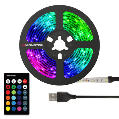 6.5ft Multi-Color LED Car Accent Light Strip