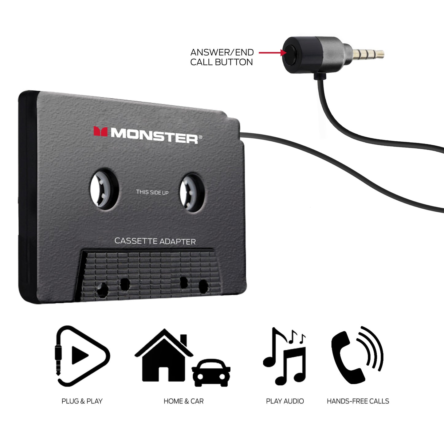 Car Cassette to Aux Adapter - Bridge the Old & New Media