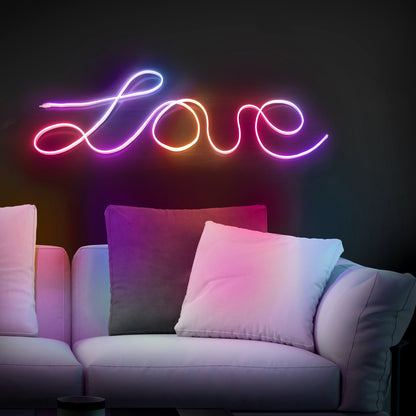 Smart 16.4ft Neon Flow Outdoor Multi-Zone LED Light Strip, IP66 Weather & Water Resistant