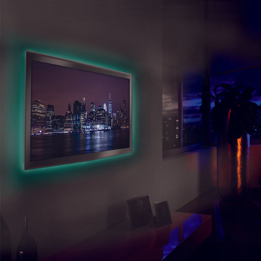 6.5ft Smart App Wifi Multi-Color LED Light Strip, Voice Activated