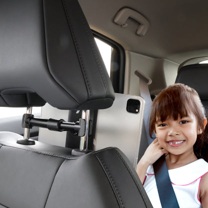 2 pack Universal Backseat Headrest Tablet Mount - Keep Passengers Entertained on the Go!