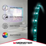 MLB7-1054-BLK Monster Sound RGB LED Strip 01