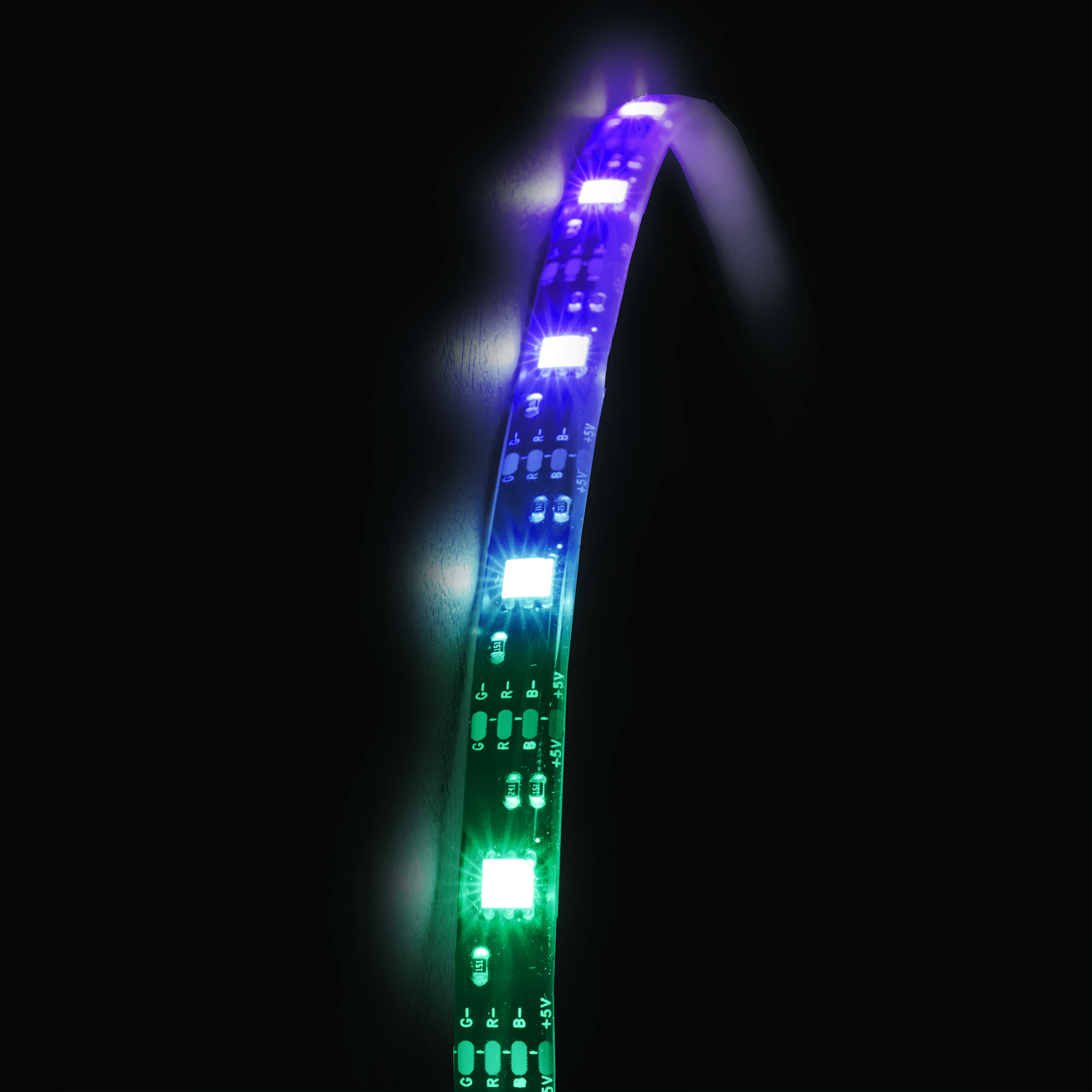 MLB7-1054-BLK Monster Sound RGB LED Strip LS5
