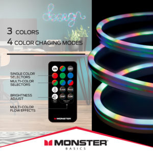 monster light remote